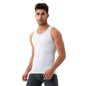 Camiseta de Tirantes Deportiva para Hombre, Ligera, Ajustada, de Alta Elasticidad, Transpirable, para Yoga, Fitness, Running, Gimnasio, Venta al por Mayor - Product Image 4