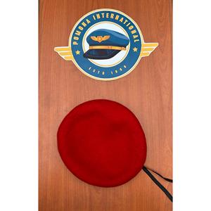 Custom Embroidered Beret Caps Camo Beret Leather Trimmed Adjustable Strap <b>Wool</b> Beret <b>Hat</b> <b>for</b> <b>Men</b> | Newsboy Cap | French Beret - Product Image 5