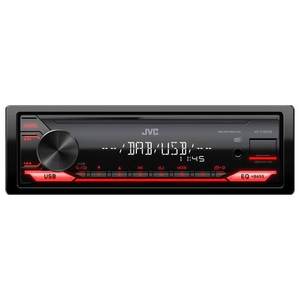 Autoradio JVC KD-X182DB 1 DIN DAB+ USB AUX 4x50W sans lecteur CD Noir et Rouge - Product Image 1
