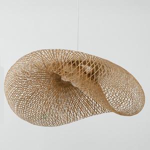 Unique à la main naturelle bambou éclairage pendentif - Product Image 3