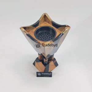 Elegante Quemador de Incienso de Resina y Madera Hecho a Mano, Quemador de Aroma Premium para Decoración del Hogar de Lujo, Relajación y Regalos de Boutique Tradebyd - Product Image 4