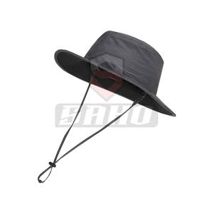 Top vente sur mesure de haute qualité unisexe coton seau chapeau hommes couleur Pure extérieur seau chapeau - Product Image 1
