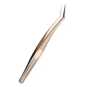 Best Eyelash Tweezers Top Quality new Tweezers for Eyebrows Custom Private Label Lash tweeze Stainless Steel