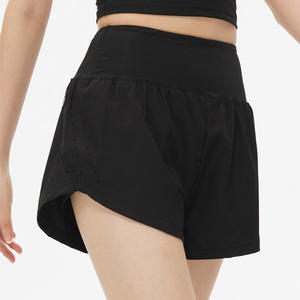 Shorts Deportivos de Yoga Sultan Boxing para Mujer, 2 en 1, para Entrenamiento, Fitness, Voleibol, Correr, Doble Capa, con Bolsillos con Cremallera - Product Image 4