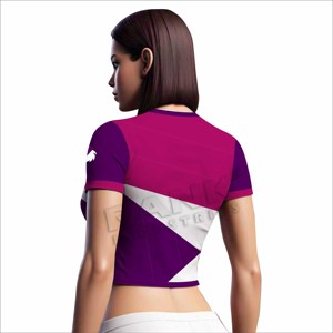 T-shirts courts décontractés pour femmes, personnalisables selon votre propre design, grandes tailles, best-sellers, en vente. - Product Image 2