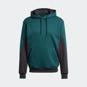 ชุดวอร์มผู้ชายลายพิมพ์ดีไซน์ล่าสุดสำหรับฤดูหนาว เสื้อแขนสั้นแบบสวม สไตล์สตรีทแวร์ ดีไซน์ 2 in 1 แบบมีฮู้ด เอวยางยืด เหมาะสำหรับวิ่ง - Product Image 4