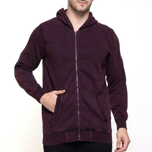 Sudaderas con Cremallera para Hombre de Algodón y Poliéster, MOQ Bajo, Moda de Invierno, Prendas Básicas, Mezcla de Algodón, Proveedor Mayorista - Product Image 1