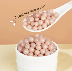 DAYOU Halal 900g Purée de Taro et Perles de Boba Éclatantes avec Sucre pour Ingrédients de Thé <span class=keywords><strong>aux</strong></span> Bulles Boîte de Fécule de Tapioca - Product Image 2