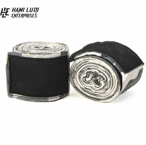 Bandages de sport universels antidérapants en polyester et coton, sur mesure, haute qualité, fermeture auto-agrippante, vente en gros 2025 - Product Image 6