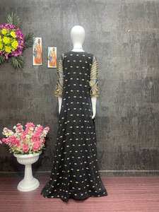 KOTI-GOWN แฟนซี georgette หนักออกแบบใหม่กับ dupatta - Product Image 2