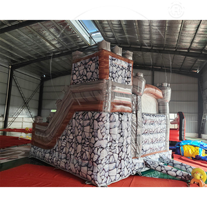 Commercial <b>Inflatable</b> Knight Bouncy Castle Bounce <b>House</b> Slide Heavy Duty PVC Outdoor Party Jumping Bed Bouncer - Product Image 2