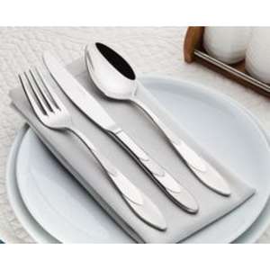 Lujoso juego de cubiertos de acero inoxidable diseñado para bodas y banquetes con un aspecto elegante y pulido - Product Image 2