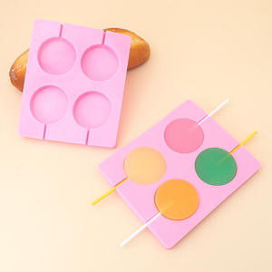 Stock <b>Silicone</b> Lollipop Mold Model Opp Packaging Household Homemade Cheese Pudding Chocolate DIY Candy <b>Baking</b> - Product Image 3
