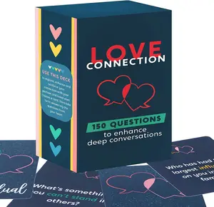 Liefde Relatie Taal Volwassen Card Game Datum Nacht Spel Koppels Custom Vraag Kaarten Game - Product Image 1