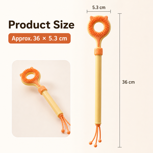 ไม้ล่อแมวแบบสองด้าน หัวข่วนแบบยืดหดได้ ของเล่นแมวแบบอินเทอร์แอคทีฟ - Product Image 3