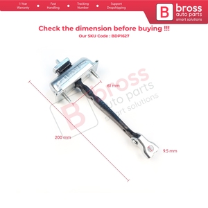 BDP1627-1 2 Pièces Butée de porte avant avec limiteur de serrage pour Edge MK2 CD539 Endura 2015-2024 FT4BR23552AB - Product Image 5