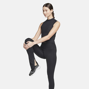 Leggings Deportivos de Punto para Mujer, Cintura Media, Color Sólido, Largo hasta la Rodilla, Cierre con Cordón, para Gimnasio y Entrenamiento, Diseño Casual de Invierno, Personalizables OEM - Product Image 5