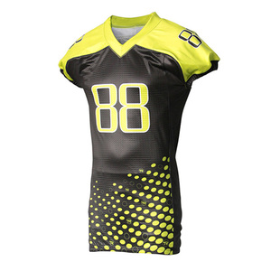 Usine personnalisée style haut de gamme uniforme de football américain imprimé respirant nouvel arrivage de dernière mode taille plus ensembles à tarif réglable - Product Image 5