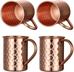 Premium Moscow Mule Copper <b>Mug</b> Durable <b>Metal</b> Drinkware Accessories for the Bar - Product Image 1