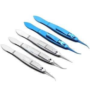 Juego de Instrumentos para Cirugía de Estrabismo Oftálmico, Pinzas para Estrabismo, Manuales, Reutilizables y Ecológicas para Cirugía Ocular - Product Image 1