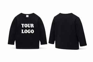 Camisa de Vestir Clásica y Elegante para Niños y Niñas, de Tela Suave y Cómoda, con Logotipo Personalizable, Diseño Sólido, Uniforme Escolar, Ropa de Fiesta, Primavera - Product Image 2