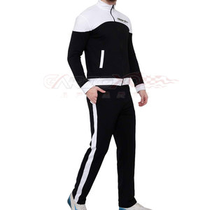 Ensemble de survêtements d'hiver imperméables en molleton de coton respirant et écologique de haute qualité, grande taille, personnalisé, décontracté, deux pièces pour hommes - Product Image 1