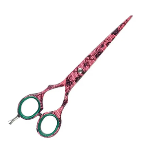 Tijera de corte de pelo de peluquero de 5,5 pulgadas hecha a medida, tijera de belleza de acero inoxidable con punta de hoja afilada - Product Image 2