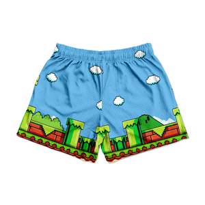 Pantalones cortos de malla personalizados de talla grande Bolsillos de secado rápido Baggy Pantalones cortos de malla informales de alta calidad para hombres 2025 - Product Image 1