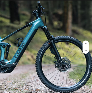 Bicicleta Eléctrica de Montaña con Suspensión Completa, Motor Híbrido Estéreo Top Cube 160 HPC Race 750, 29 Pulgadas - Product Image 1