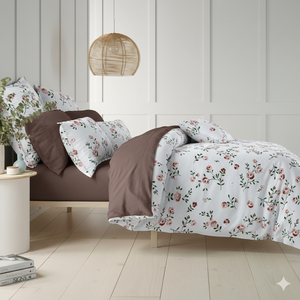 Ensemble de draps en microfibre King Size imprimé 400TC Grade A Doux et durable pour hôtel, hôpital, vente en gros - Product Image 4