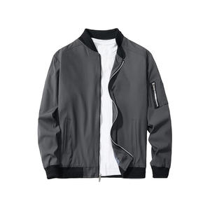 <b>Men's</b> Slim Fit Bomber <b>Jacket</b> With Smooth Outer Shell Soft Interior And Modern Design Perfect For Casual & Urban Streetwear Style - Product Image 1