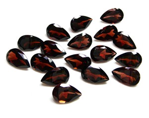 Piedra preciosa de corte de pera facetada de tamaño calibrado, piedras preciosas sueltas de alta calidad para hacer joyas, uso a granel, venta OEM - Product Image 1