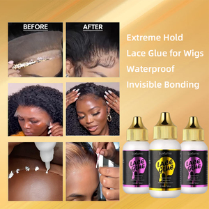 NEW Lace <strong>Glue</strong> 38ML Waterproof Extreme Hold Adhesive <strong>Wig</strong> <strong>Glue</strong> for Front Lace <strong>Wig</strong> Manufacturer - Product Image 3
