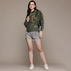 เสื้อฮู้ดดี้ผู้หญิง Fit2Fight แบบซับลิเมชั่น พร้อมลายปักแบบพิมพ์บนผ้าเฟรนช์เทอร์รี่ - Product Image 4