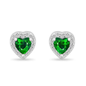 Glamoroso Conjunto de Joyería Nupcial con Circonita Verde y Perlas, Chapado en Oro de 18K, Estilo Vintage - Product Image 4