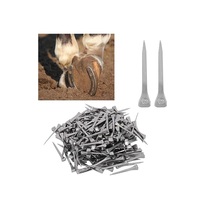 Clous de fer à cheval de haute qualité en acier inoxydable, outils et accessoires pour le soin des sabots, équipement pour l'entraînement et le sport équestre