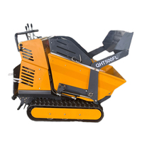 Hydro statischer Antrieb Mini Track Dumper RATO Gasmotor Frontlader