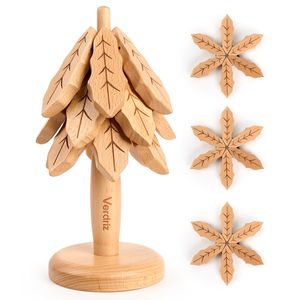 Posavasos de Madera Marrón con Acabado Liso |   Eco Natural |   Precio de Fábrica al por Mayor - Product Image 2