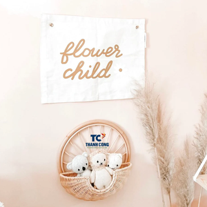 Joli design du Vietnam décoration murale en rotin pour enfant qualité rotin décoration pour chambre d'enfant et décoration de la maison - Product Image 1