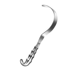 Étude comparative Deaver rétracteur acier inoxydable vente en gros Deaver rétracteur 12 "* 3" poignée mince utilisation réutilisable - Product Image 6