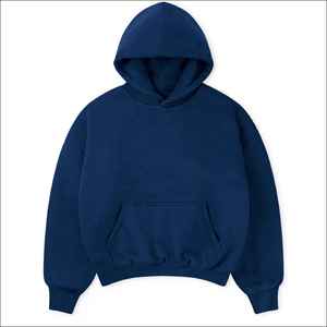 Hypen Sports Pullover <b>Hoodies</b> 100% Cotton <b>Fleece</b> Drop Shoulder Unisex Winter Fashion Regular Fit Custom Streetwear - Product Image 1