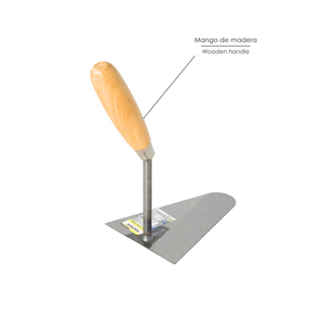 Paleta Wolfpack Plus con Manico in Legno 344 165x120 mm. - Product Image 5