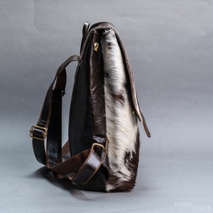 Của phụ nữ sang trọng chính hãng da bò da Ba lô giản dị da bò thật xử lý xách tay chống trộm Chuỗi đóng cửa hoàn hảo túi du lịch - Product Image 3