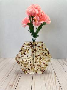 Custom Creative Durable Handmade HF Industries Rectangle Shape <b>Wedding</b> Floor <b>Photo</b> <b>Frame</b> Transparent Glaze Mixing Colors Home - Product Image 4