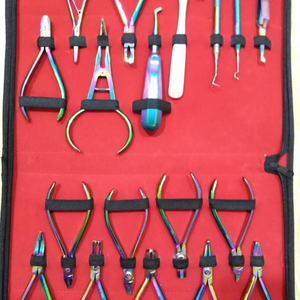 Juego de Instrumentos Dentales Orales, Kit de 8 Piezas, Juego de Instrumentos Quirúrgicos Dentales Orales, Kit de Herramientas de Cirugía Oral Dental, Fabricado por Pissco - Product Image 2