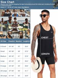 Men's Summer O-Neck Gym Stringer Tank <b>Top</b> Quick-Dry Fitness Vest Logo <b>Mesh</b> Workout Back Sleeveless Athletic Shirts for Men - Product Image 6