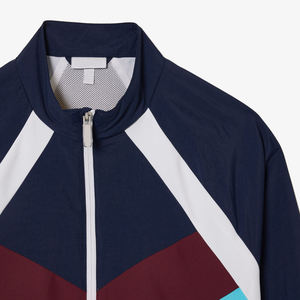 Vêtement de sport d'extérieur en gros personnalisé 2025, veste coupe-vent noire unie, légère, imperméable et zippée - Product Image 3