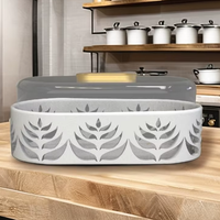Plateau de service en verre avec cloche en aluminium, couvercle en verre, écologique, style traditionnel de luxe, 100% matières premières naturelles, personnalisable