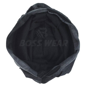 Warm Double Knit Cotton/Wool Breathable & <b>Waterproof</b> Winter Wear Unisex Beanie <b>Hats</b> Private Label Custom with Logo - Product Image 1