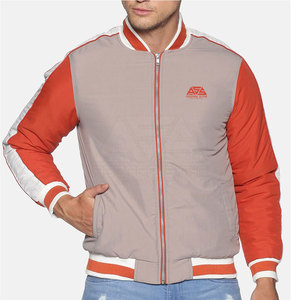 Chaqueta Bomber de invierno ajustada para hombre, hecha a medida, tela ligera, cuello con capucha, precio razonable, estilo liso para exteriores - Product Image 1